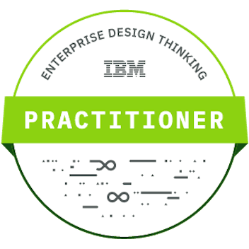 IBM Design thinking practitioner Badge