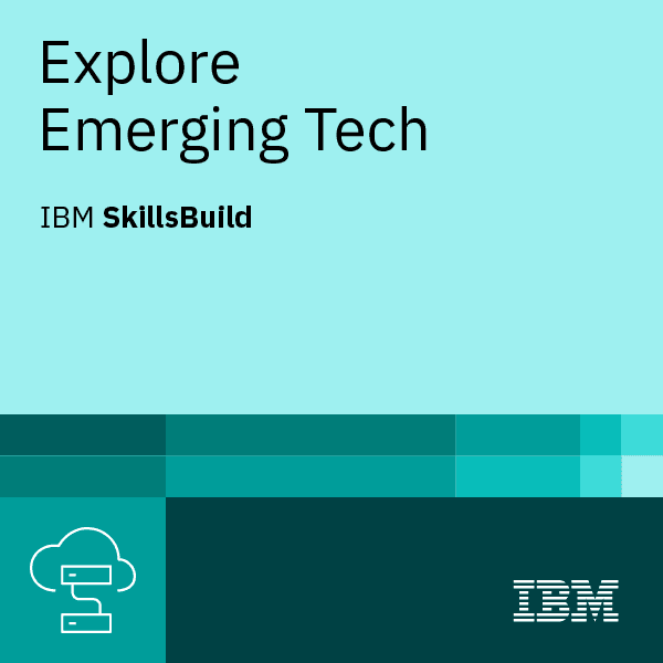 IBM Explore Emerging Tech Badge